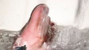 Tiny Human Swimming in Giantess Bath Water 1080 smaller