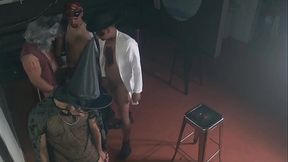 Making off da suruba de halloween na &iacute_ntegra - Parte 01