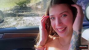 Naive Girl Hitchhiker Thought It Would Ride Free