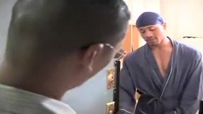 Fabulous male in crazy interracial, hunks gay sex video