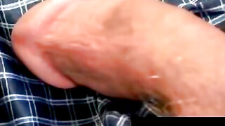 Hairy Bear's Hunk Fucks Himself With His Own Hand And Shoots A Load