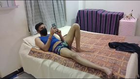 Desi Cute Boy in Full Mood