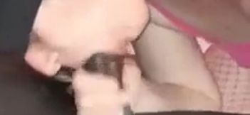 Black cock in my wife's mouth