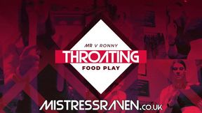 [805] Throating Food Play