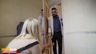 Teen gets caught by her step-mum and cheating milf sneaky sex with bbc