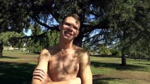 Str8chaser.com: Paul Wagner & Cameron Taylor spanking outdoors