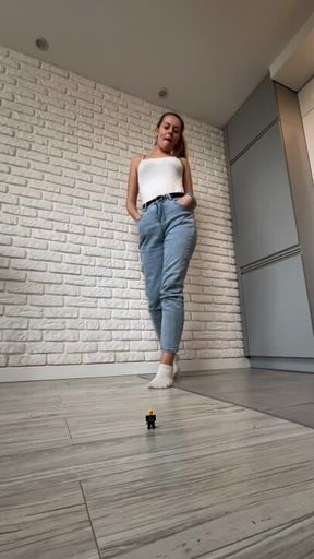 Dominant Girl: Or It Will Be Like This with Everyone 😇😈
Foot Fetish Custom XXX🦶👅🥵💦 

(Already available for My Favorite Sponsors Free)