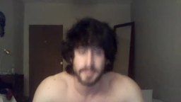 Matias Boscatti Jerks Off with a Giant Dildo and Cums