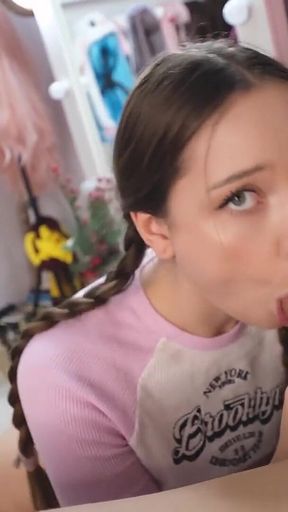 Kate Kuray Smeared Cum All Over My Body After BJ