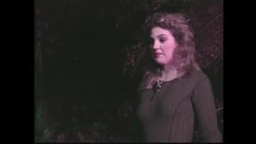 A Brunette and a Blonde with Huge Tits Have Sex in Front of the Campfire