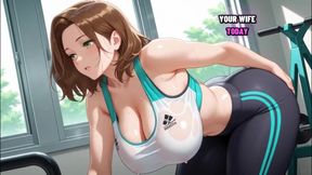 Unfaithful Wife at the Gym