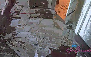 Athena squirts and takes daddy's load deep in her pussy.