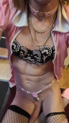 COFFEE, TEA or 💗ME..? A CuMSLut Fucking Covered in Cum VaneSsaBiTCHx PariSChienneTrvProd91