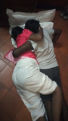 My Akka and Stepmom Hot Sex on the Floor