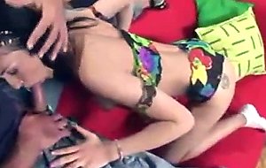 Tanita gets a intense cock up her small pussy