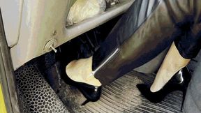 My car won't start-8 Lady in black leather AVI