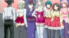 Naughty Neighbor Alert: College Guy Tempts Busty Stripper Roommates in Wild Hentai Fantasy