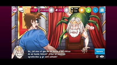 Harem Heroes 2 cartoon hentai trio big tits ass gaming