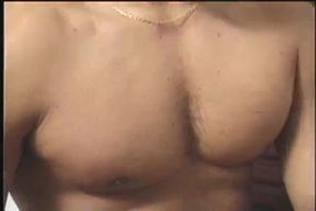 A Sexy Lady-Boy bonks in the kitchen