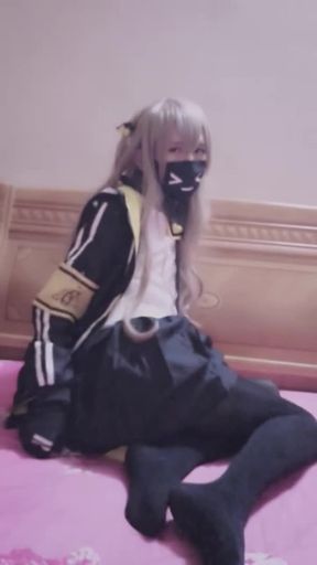 Crossdresser Girls Frontline Cosplay Foot Play Cut reup