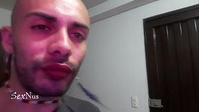 Caliente comida dentro de mi boca