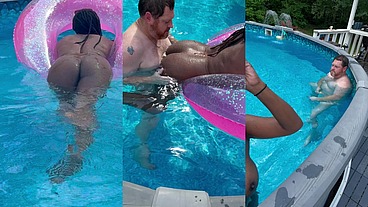 Homemade Amateur “Wet & Wild in the Deep End”