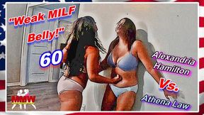 Weak MILF Belly! 60 WMV