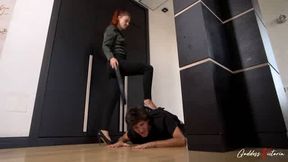 Goddess victoria sweaty shoe