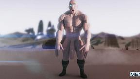 ”Dante Colle,Theo Brady,Felix Fox & Nick LA testing their new ass fucking toys”