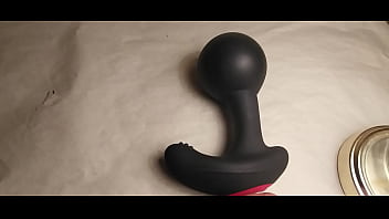 Remote controlled inflatable and vibrating butt plug.