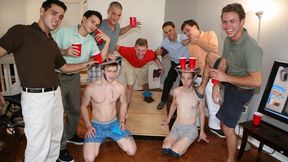 Hazed and Savage ~ Frat Boy Jocks Take It Hard