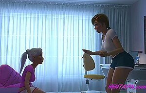 Teen FUTA Stepsister Lose Virginity 3D SHEMALE SEX