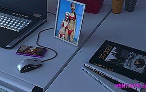Teen FUTA Stepsister Lose Virginity 3D SHEMALE SEX
