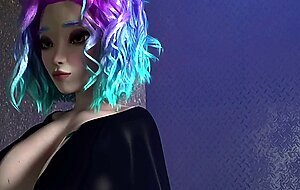 Teen FUTA Stepsister Lose Virginity 3D SHEMALE SEX