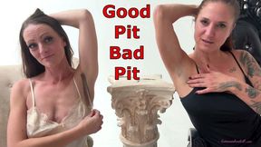 Good Pit Bad Pit - Shae Kink and Autumn Bodell Angel Vs Devil Smelly Armpit Worship JOI WMV