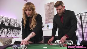 Going all in with perverted big tits shemale after tranny gave a blowjob