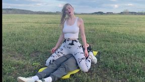 Crazy Chick Mixed Wrestling: Man Overpowered