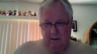 Ready for Action: Sexy Grandpa Cums On Cam!