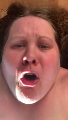 Unedited Video of me Sucking and Fucking my Toy
