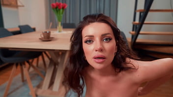 Son fucks stepmom after catching her masturbating