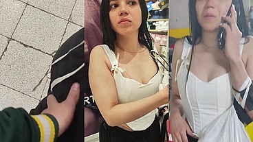I went shopping with my stepcousin and we ended up fucking in exchange