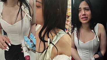 I went shopping with my stepcousin and we ended up fucking in exchange