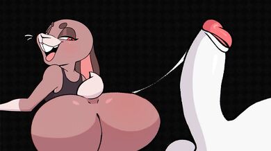 Claire Gets Flooded In Furry Role Play Doggy Style With Paws