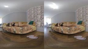 VR 180 Your parfume will make her young and beautiful, time reversed ,best quality