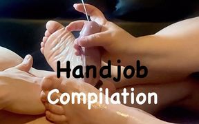 Amateur Handjob Compilation #1