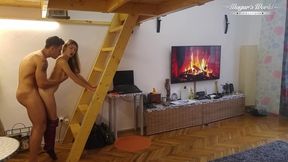 Behind The Scenes Of Petite Gina Gerson fuck at home with Mugur