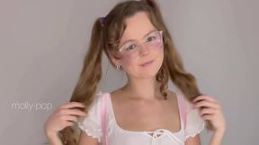 Sex Movie @Teasing & #Nude #Teen #Sexy with @Molly-Pop Like & Share!