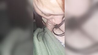 In my car getting getting dick sucked by young Redbone and she swallow it all good.