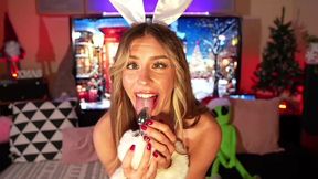 snowbunny vs. monster dildo