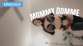 Domme in leopard print cums on your cock